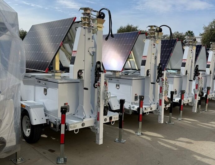 Cloud video surveillance Texas — Op6 mobile camera surveillance trailer fleet