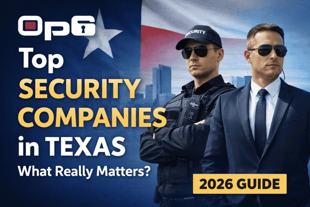 Top security companies in Texas 2026