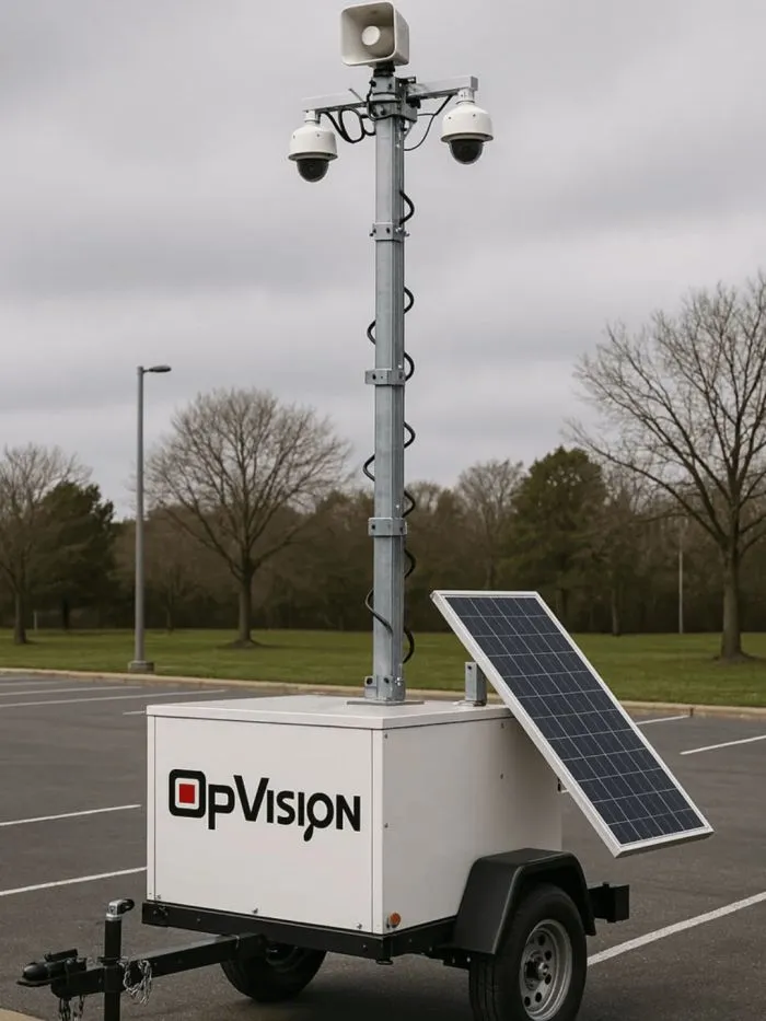 Mobile surveillance trailers Texas